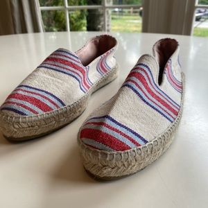 Manebi FLAT ESPADRILLES stripe size 39